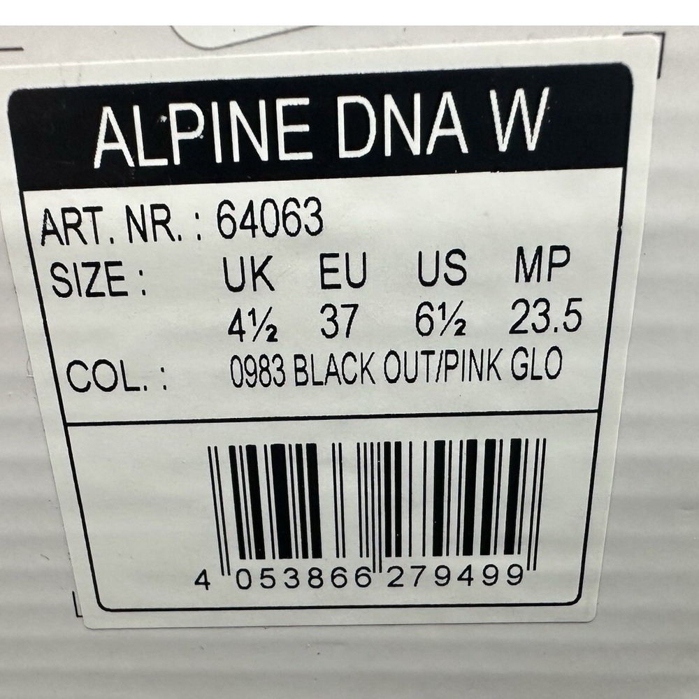 DYNAFIT alpine Women's dna trail run shoe vibram sole seamless tongue SZ 6.5 New - Picture 14 of 14